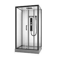 Душевая кабина Black & White Galaxy G8008 115х90 см