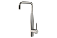 Смеситель Zorg Steel Hammer SH 5183 INOX для кухонной мойки, нержавейка