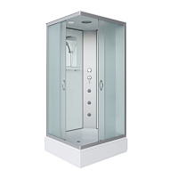 Душевая кабина Niagara Classic NG-33974-14QG 90x70x215 стекло матовое/профиль серебро