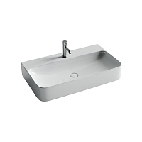 Раковина накладная Ceramicanova Aura CN2006 81.5x47.5x13.5 белый