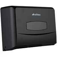 Диспенсер листовых полотенец Ksitex TH-8125B Z-сложение, черный