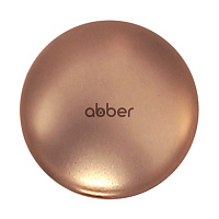 Накладка на слив для раковины ABBER AC0014MRG золото розовое матовое