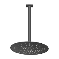 Верхний душ Cezares CZR-B-TDDR-30/30-NOP черный матовый