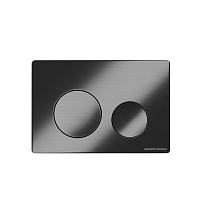 Кнопка смыва Ceramicanova Balance Circle CN12-001GG вороненая сталь