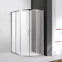 Душевой уголок Cezares Molveno MOLVENO-RH-2-130/100-P-Cr 130x100x195 стекло рифленое/профиль хром