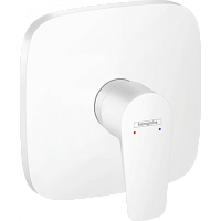 Смеситель Hansgrohe Talis E 71765700 для душа, белый матовый