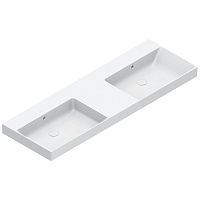 Раковина двойная Catalano Zero 0121520001 150x50 белый глянцевый