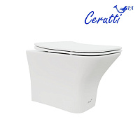 Унитаз подвесной Ceruttispa Vettore Aria MW CT9242 белый матовый