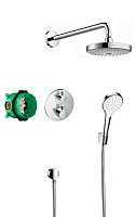 Душевой комплект Hansgrohe Croma Select S 27295000 хром