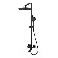 Душевая система Wonzon & Woghand Frame WW-88739010-MB черный матовый