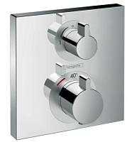 Смеситель Hansgrohe Ecostat Square 15712000 для душа, хром