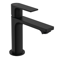 Смеситель Hansgrohe Rebris E 72560670 для раковины, без системы слива, черный матовый