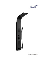 Душевая панель Ceruttispa Virginia CT9989 черный
