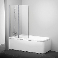 Шторка на ванну Ravak 10° 10CVS2-100 L 7QLA0U03Z1 сатин
