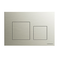 Кнопка смыва Ceramicanova Balance Square CN12-002BN брашированный никель