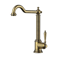 Смеситель Omoikiri Toshima-AB-022 4994324 для кухонной мойки, античная латунь