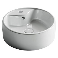 Раковина накладная Ceramicanova Element CN5027 40x40x15 белый