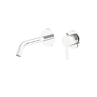 Смеситель Fima Carlo Frattini Snap F3121WLX8BS для раковины, White Matt