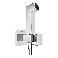 Гигиенический душ Hansgrohe Bidette E EcoSmart+ 29233000S со смесителем, хром